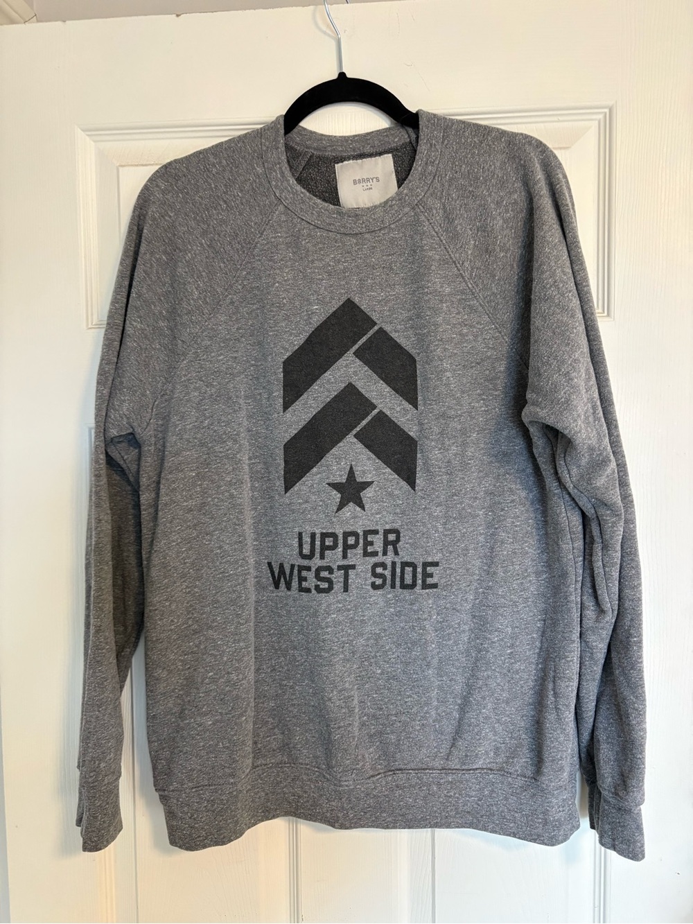 Upper West Side Graphic Crewneck Sweatshirt - Grey
